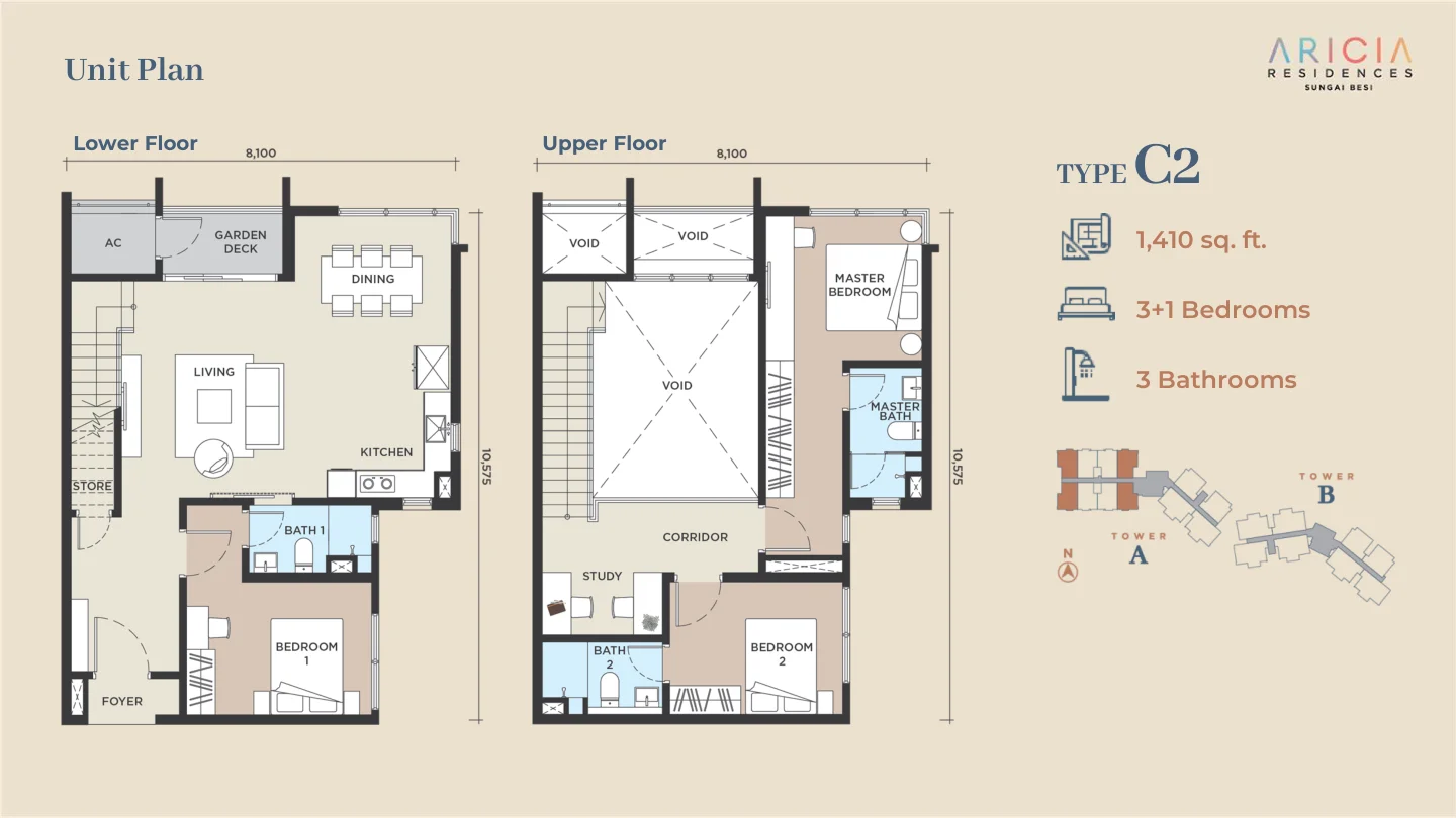 Aricia Residences floor plan 5