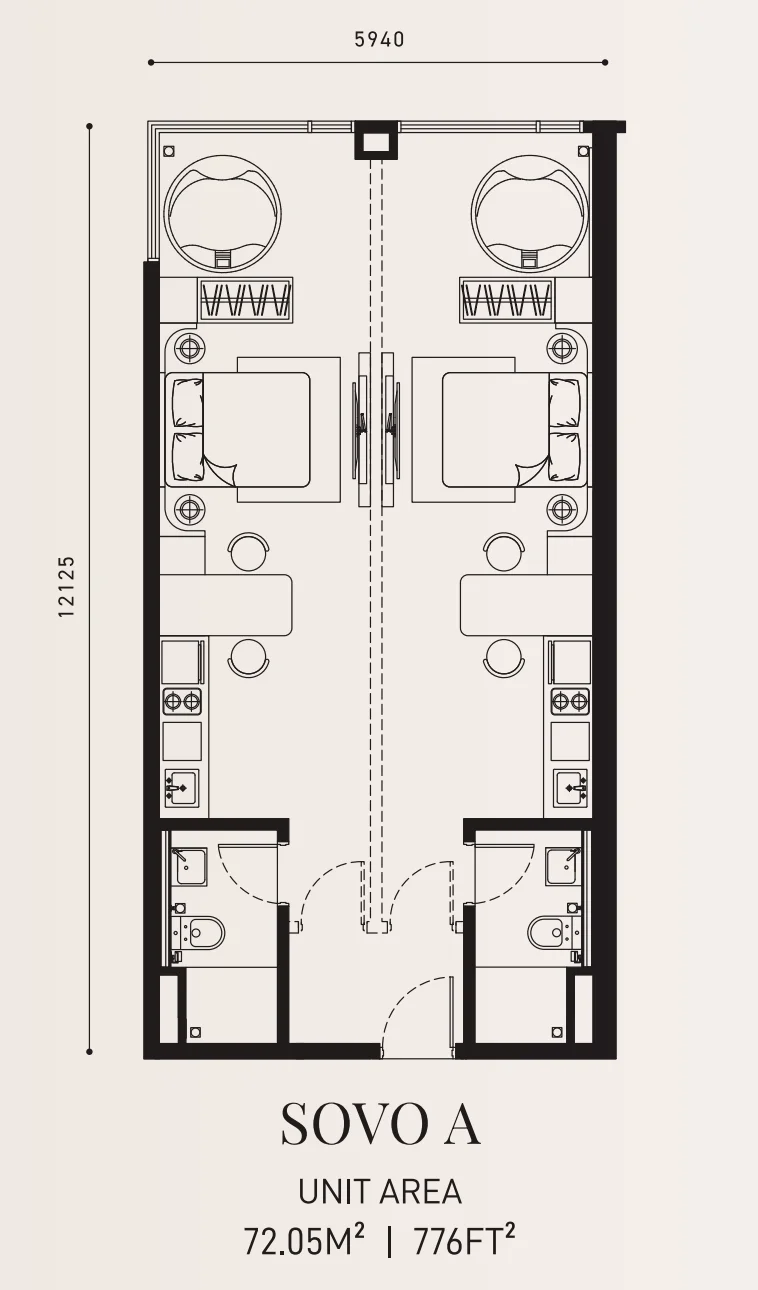 Armani Hallson KLCC floor plan 1