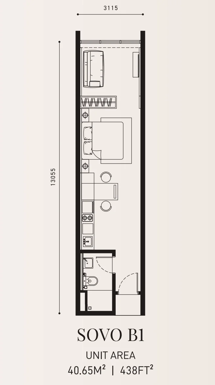 Armani Hallson KLCC floor plan 3