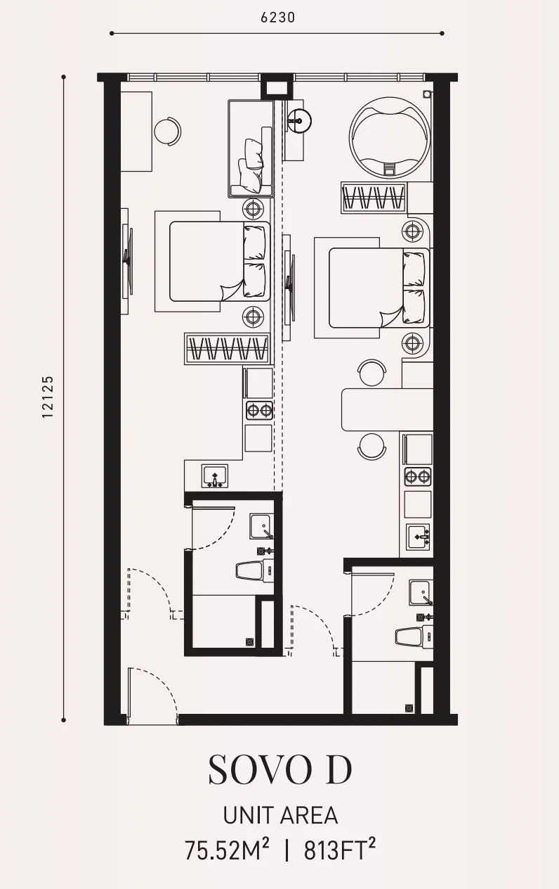Armani Hallson KLCC floor plan 5