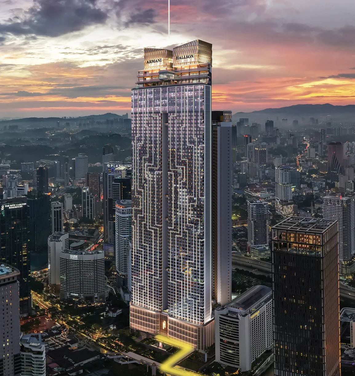 Armani Hallson KLCC in KLCC