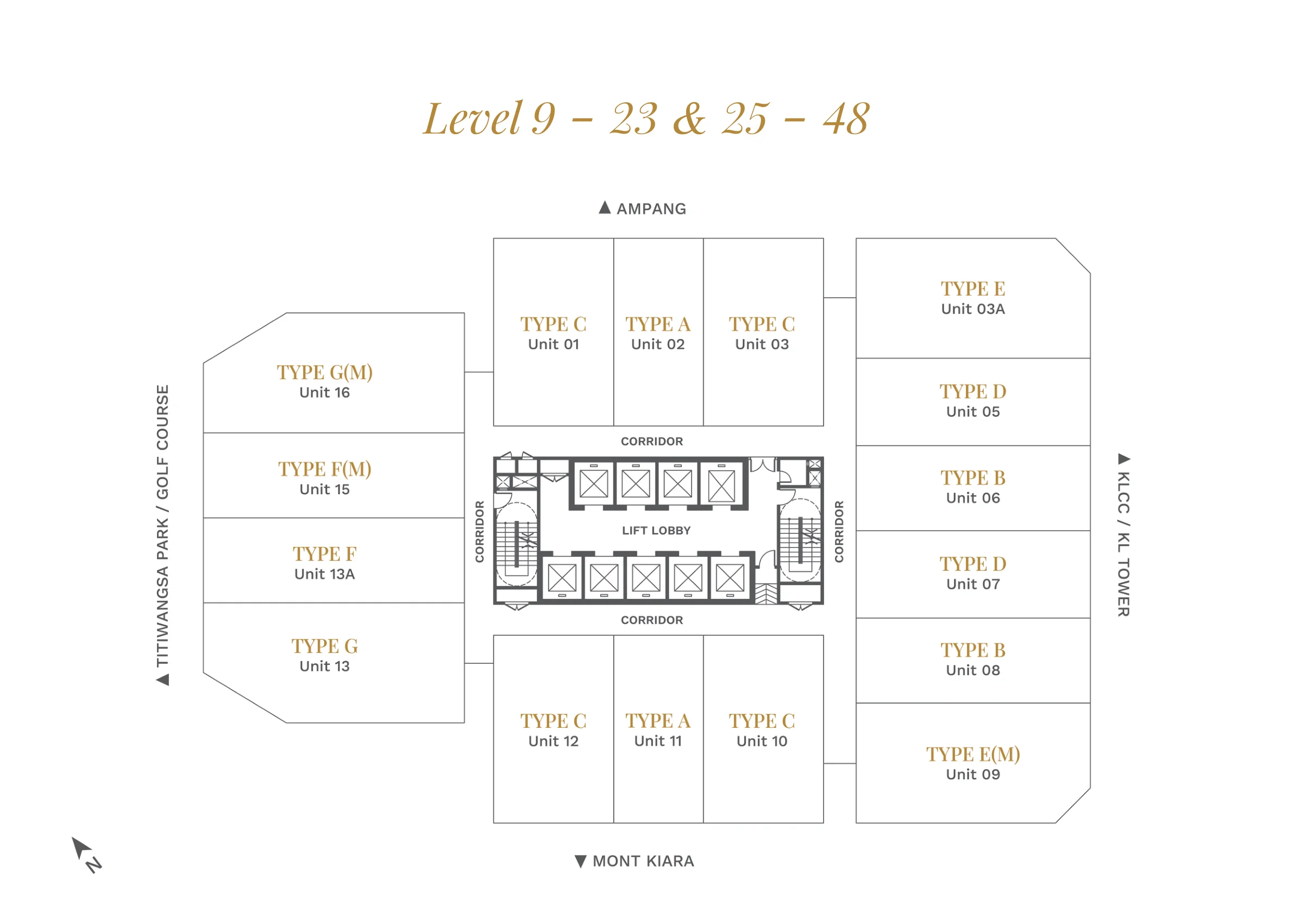 Armani Lofthill floor plan 2