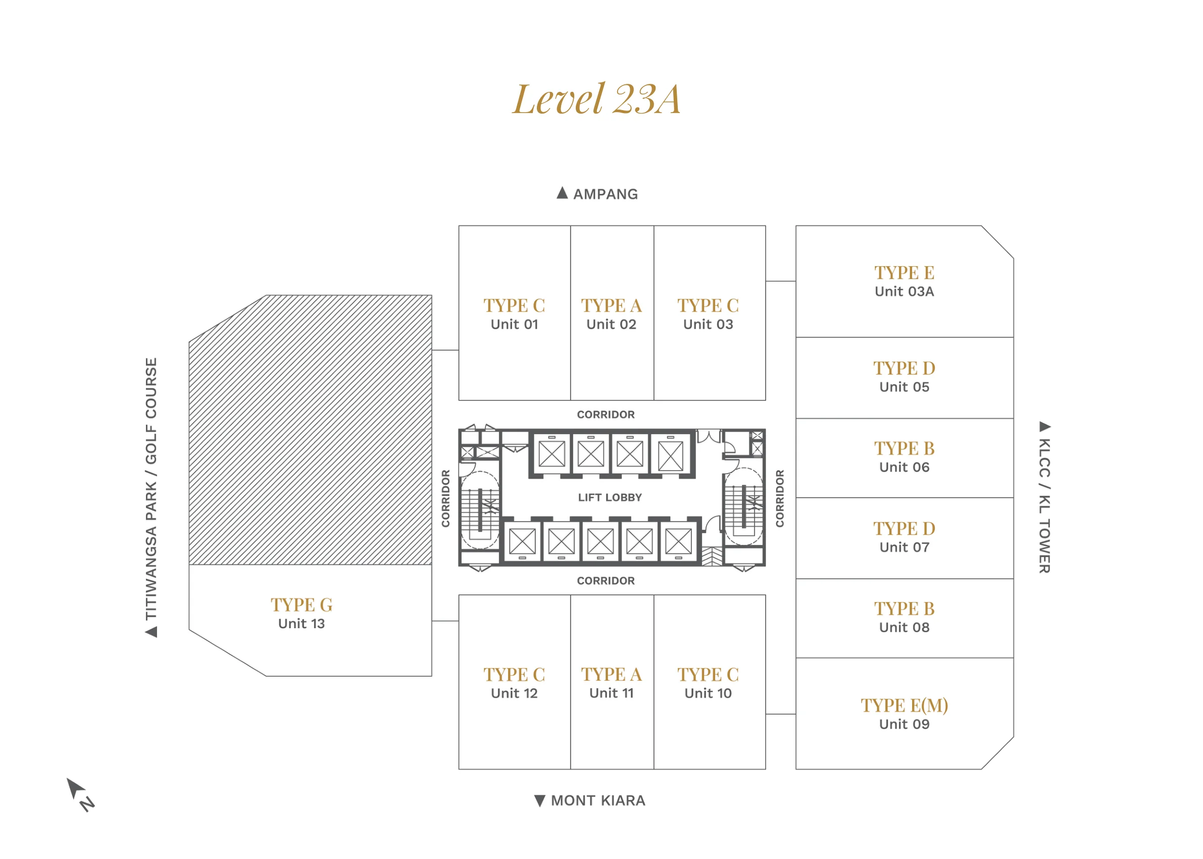 Armani Lofthill floor plan 3