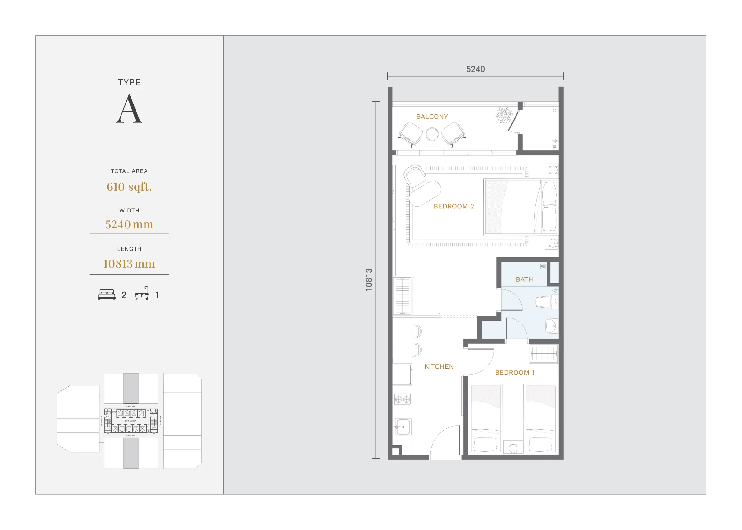 Armani Lofthill floor plan 4
