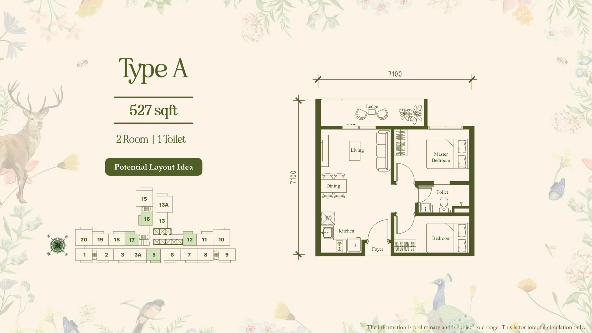 Arte Star floor plan 1