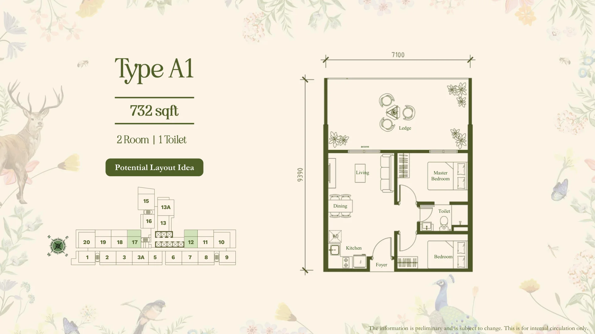 Arte Star floor plan 2