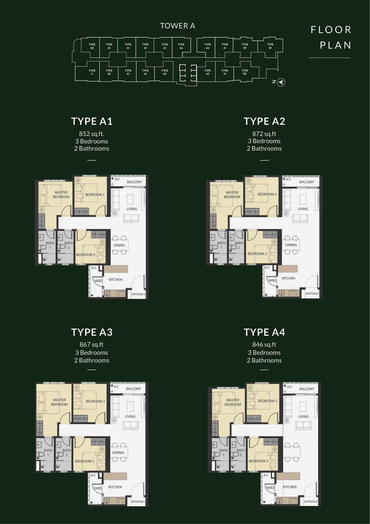 Aster Hill Sri Petaling floor plan 1