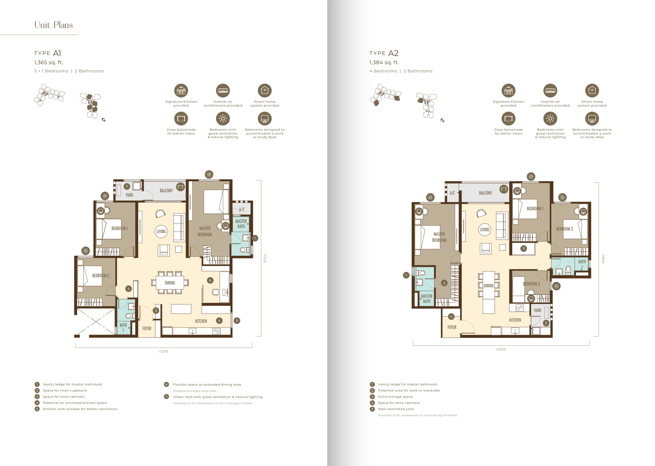 Ayanna Resort Residences floor plan 1