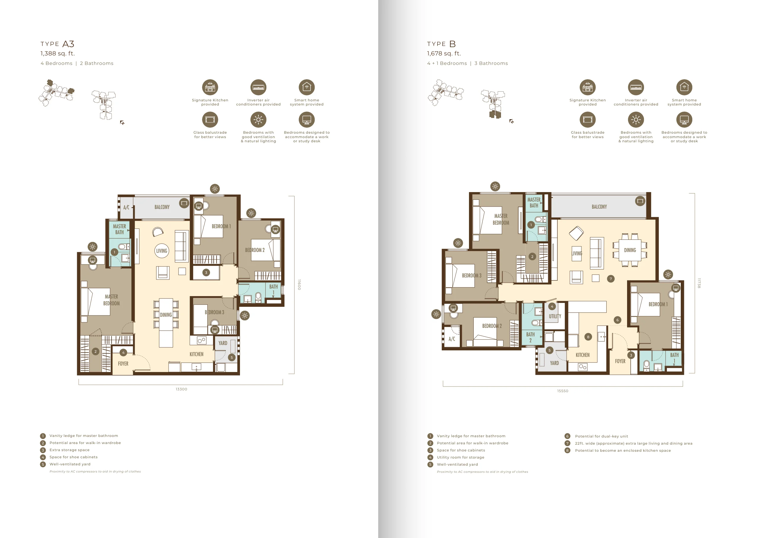 Ayanna Resort Residences floor plan 2