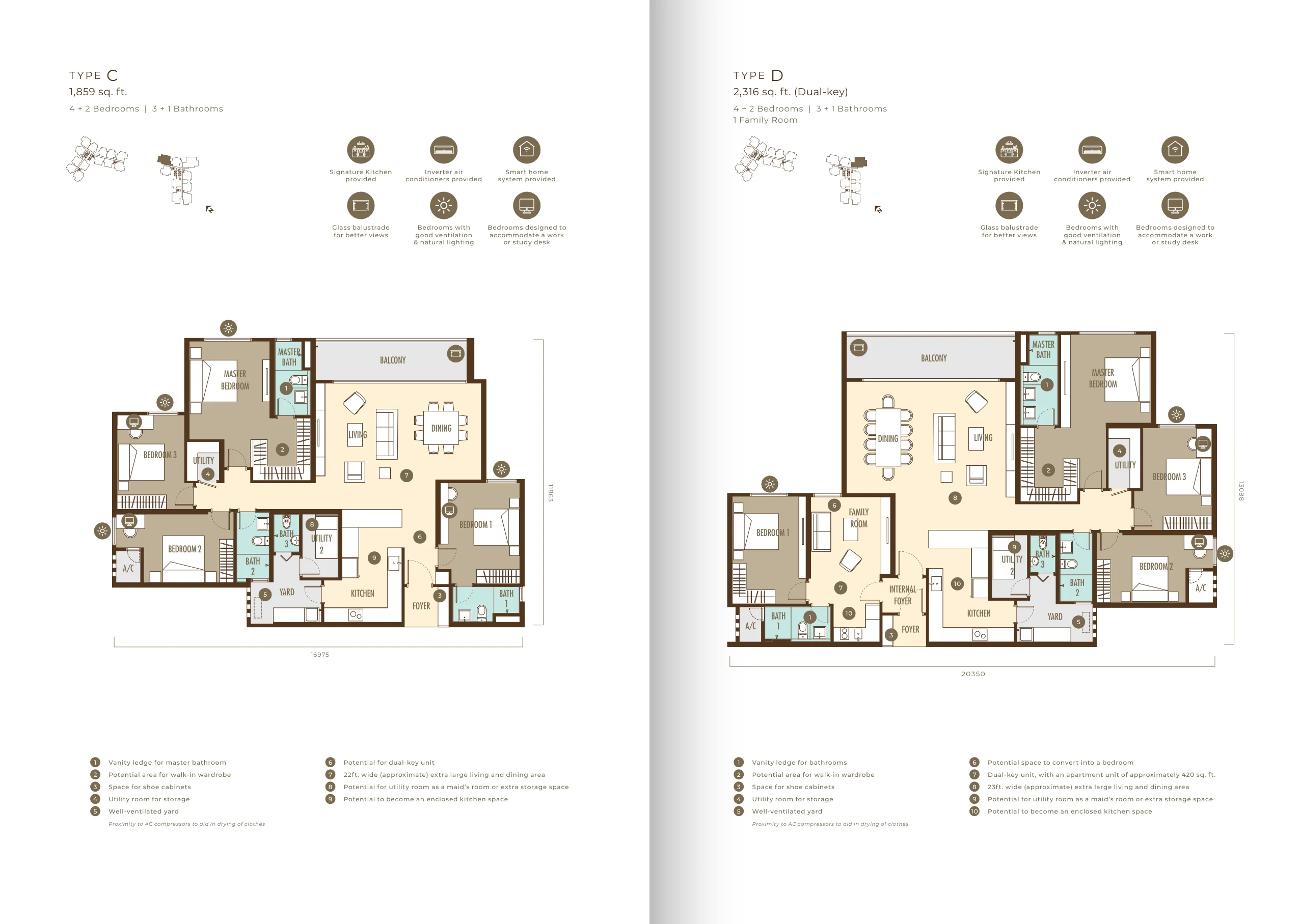 Ayanna Resort Residences floor plan 3