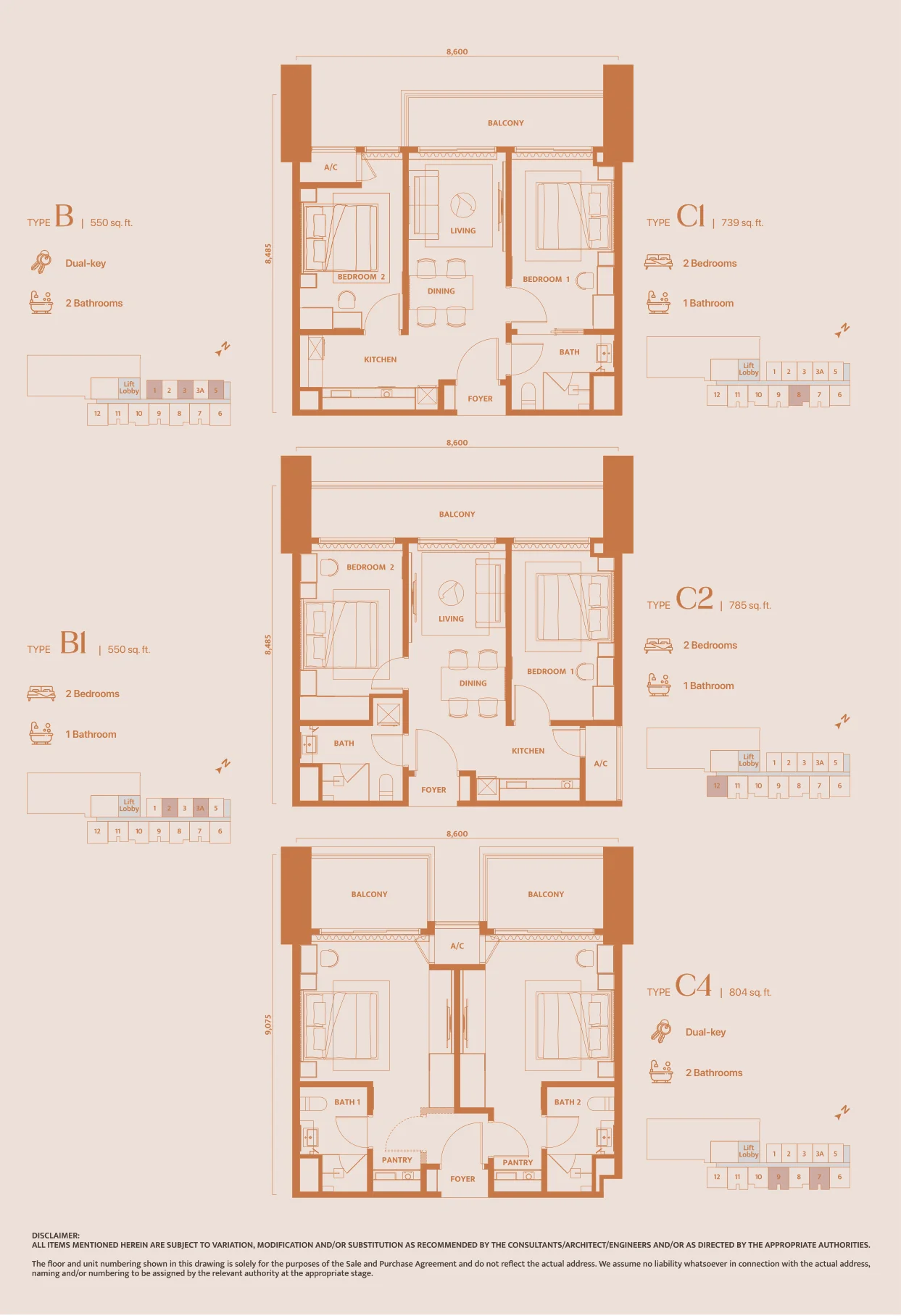 Dawn KLCC floor plan 2