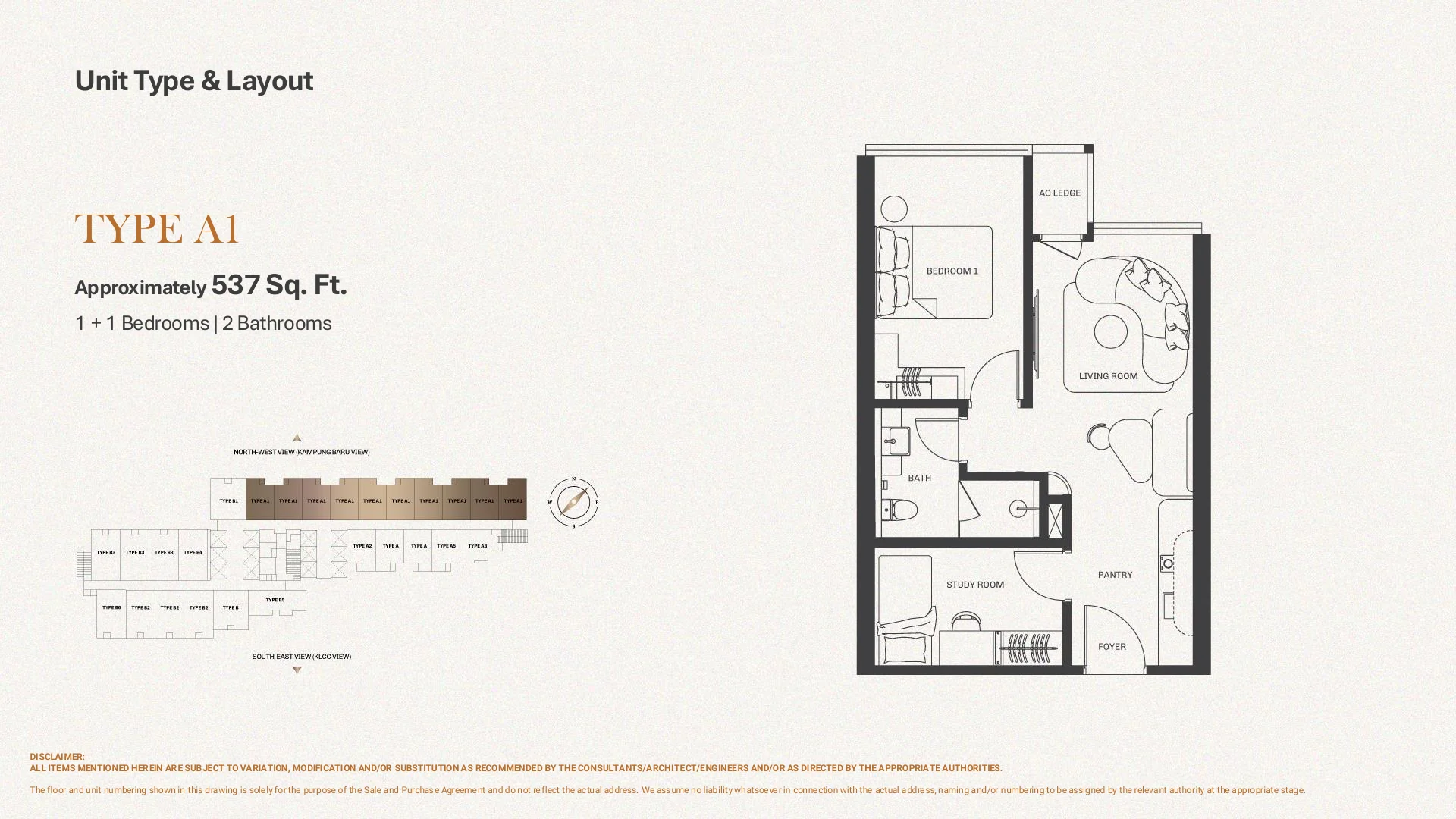 Divine KLCC floor plan 1