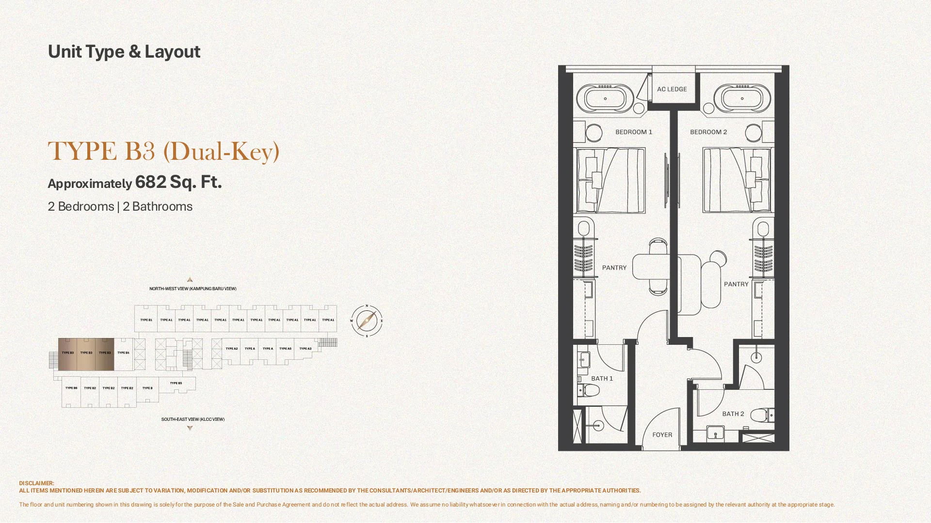 Divine KLCC floor plan 2