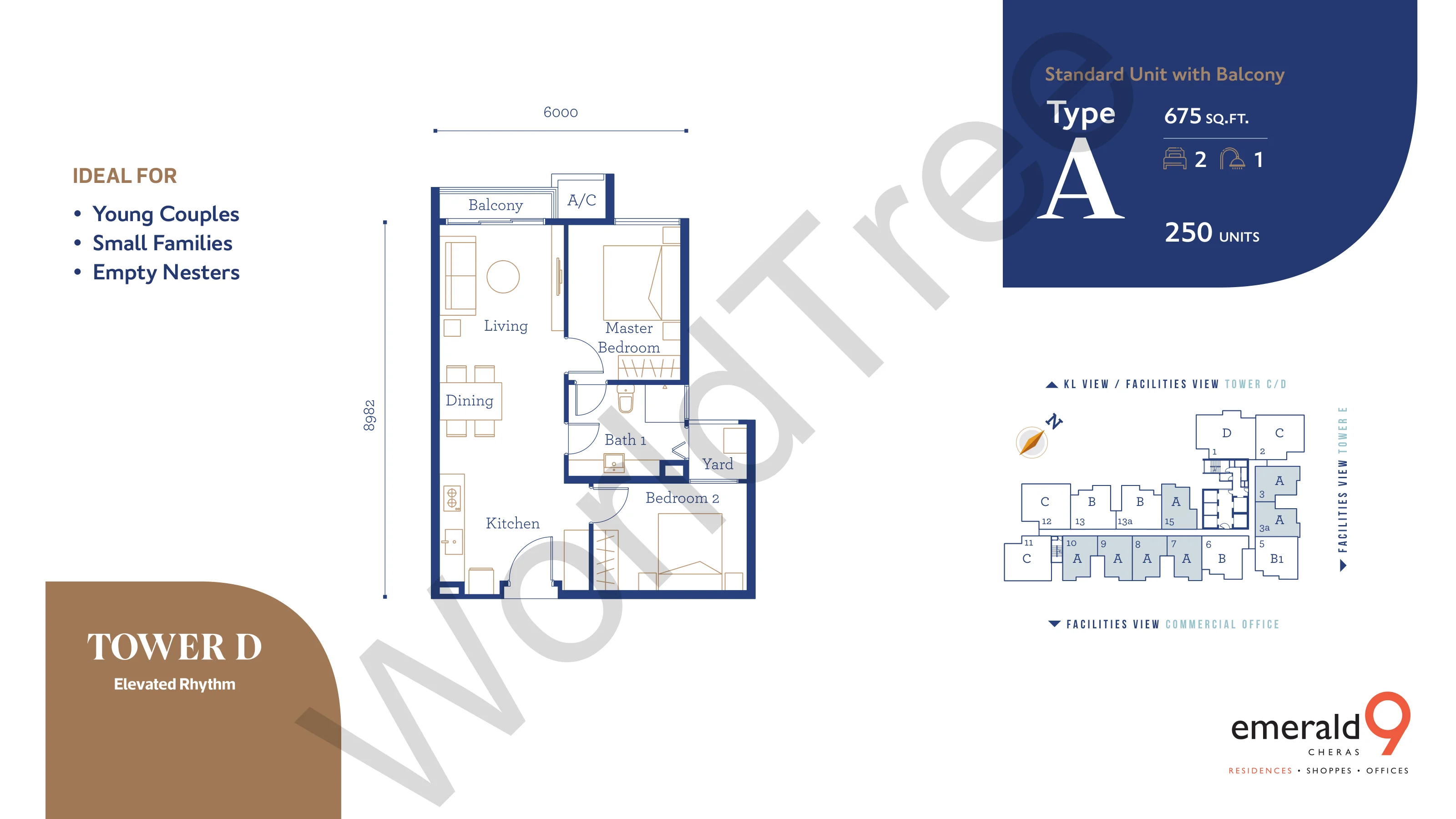 Emerald 9 @ Cheras floor plan 2