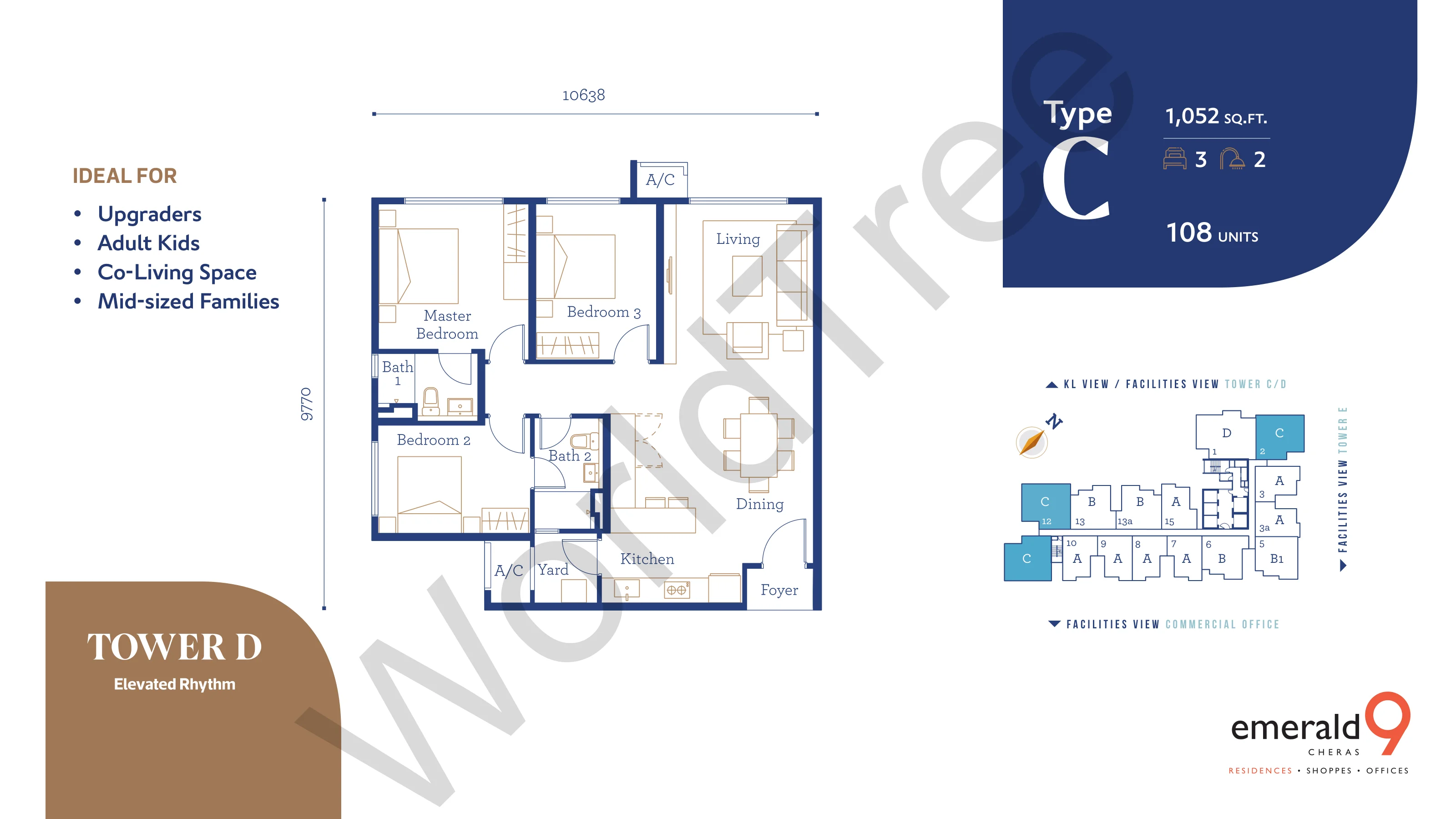 Emerald 9 @ Cheras floor plan 5