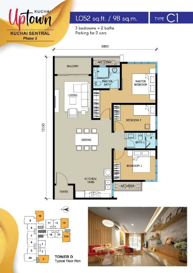 Kuchai Uptown floor plan 6