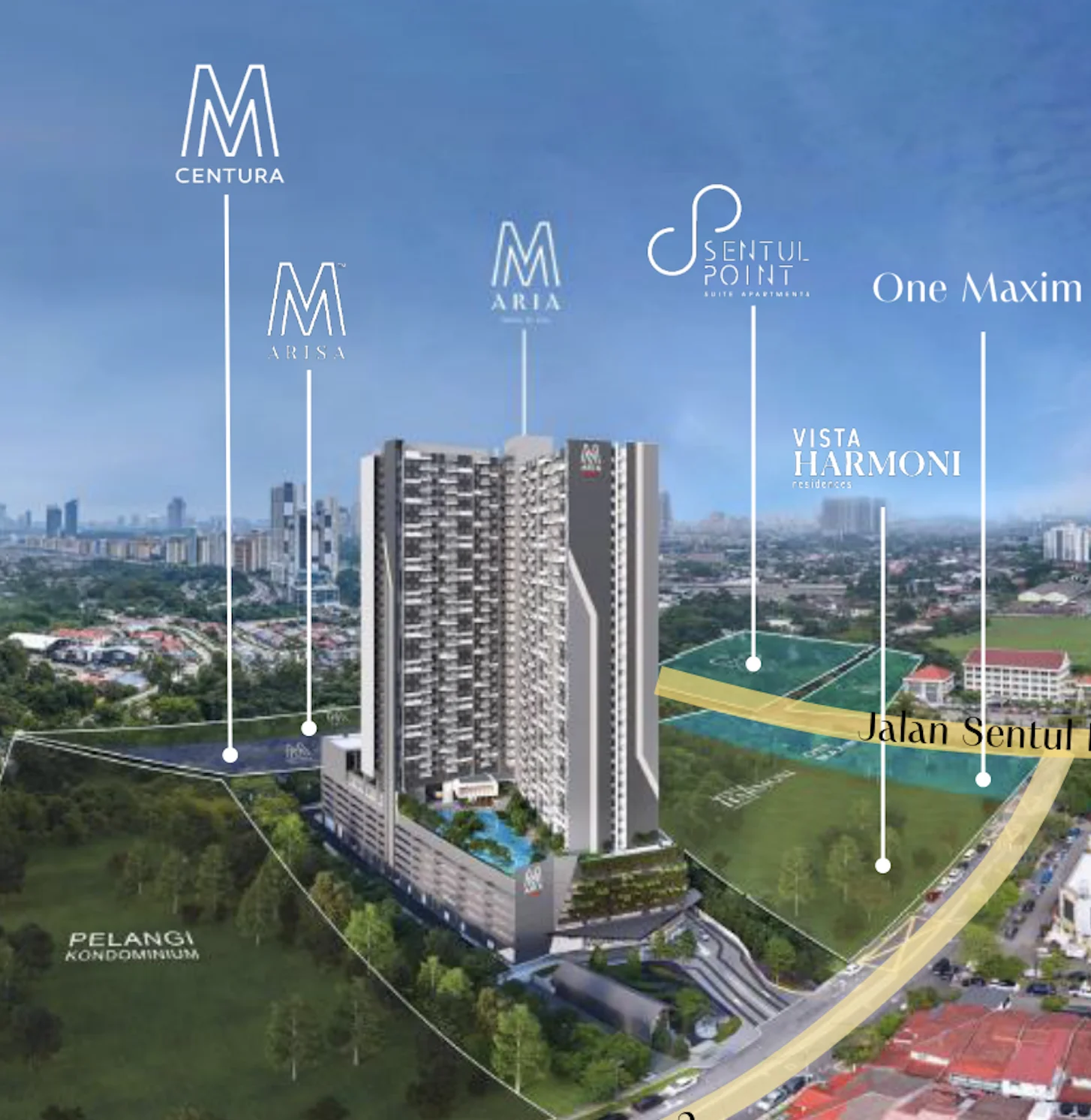 M Aria in Sentul