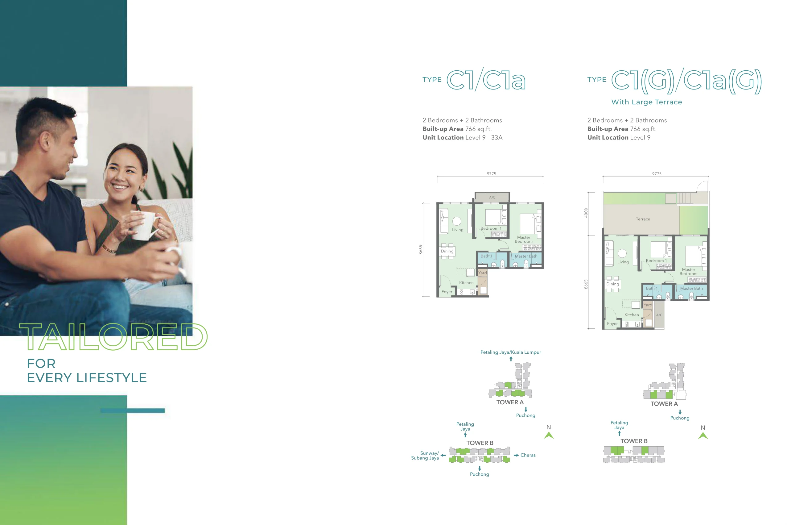 Residensi NewUrban floor plan 1