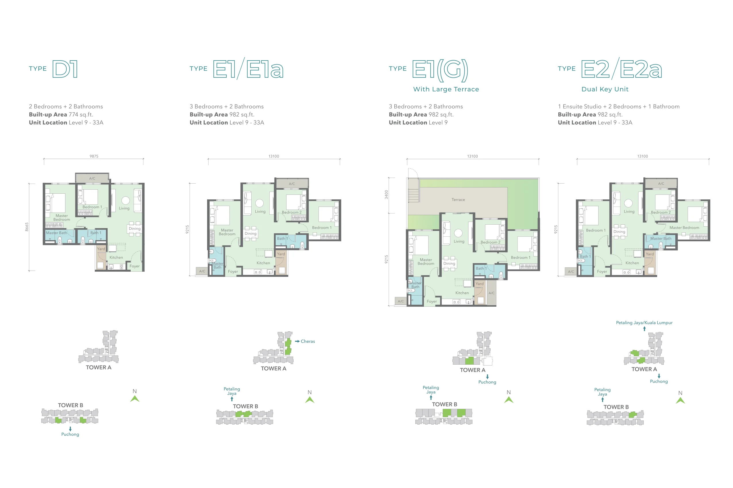 Residensi NewUrban floor plan 2