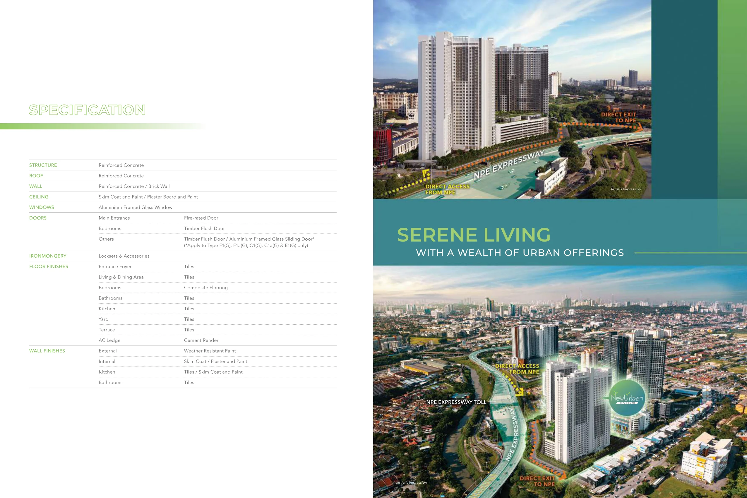 Residensi NewUrban floor plan 4