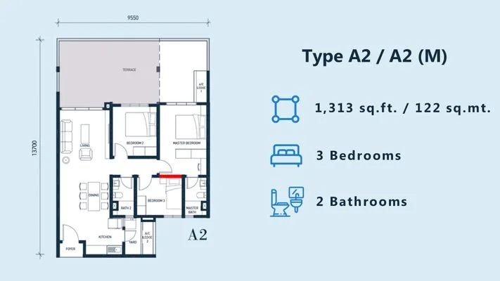 PSV2 Residences floor plan 2