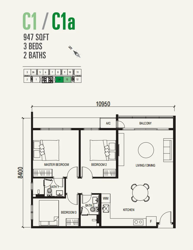 VOX Residence floor plan 4